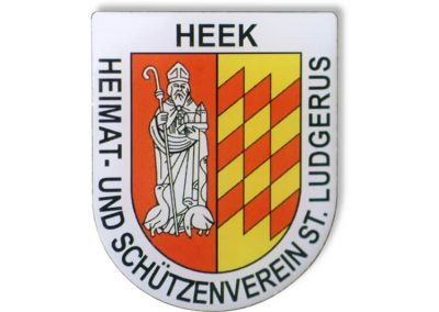 Pin bedruckt - Heek Schützenverein