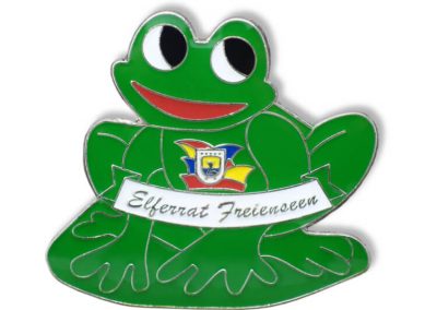 Pin geprägt - Frosch